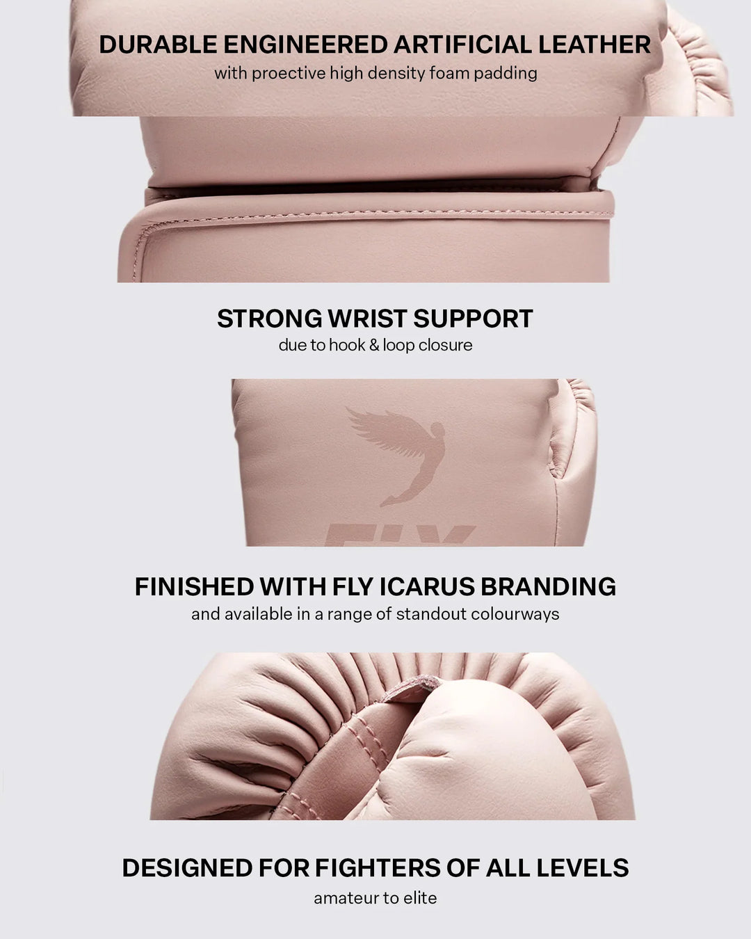 FLY Superloop Team Gloves - Nude
