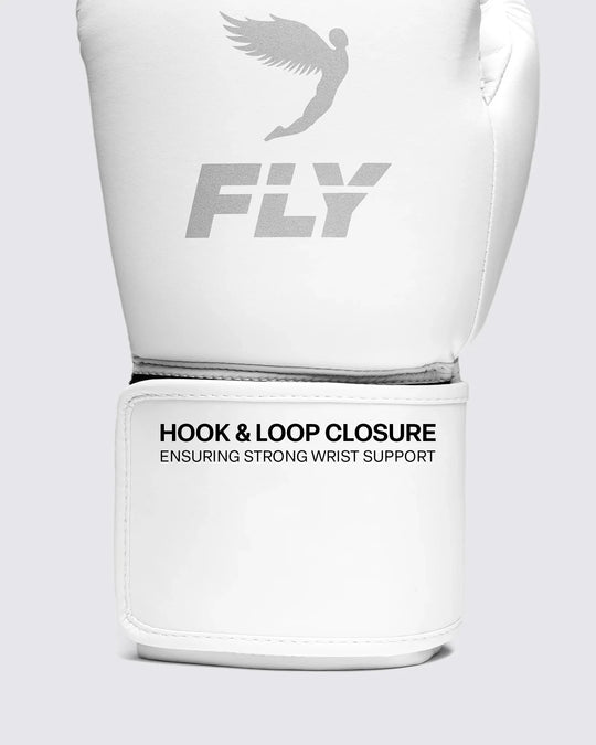 FLY Superloop Team Gloves - White