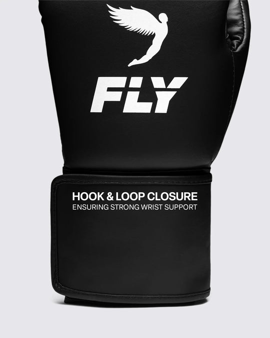 FLY Superloop Team Gloves - Black/White