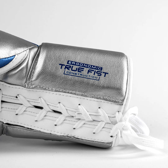 RIVAL RS100 PROFESSIONAL SPARRING GLOVES - BLUE/SILVER
