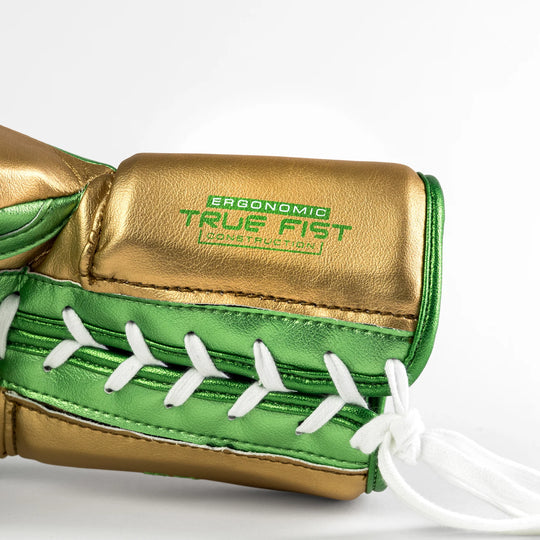 RIVAL RS100 PROFESSIONAL SPARRING GLOVES - Green/Gold