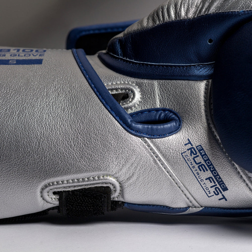 RIVAL RB100 Professional Bag Gloves - Blue/Silver