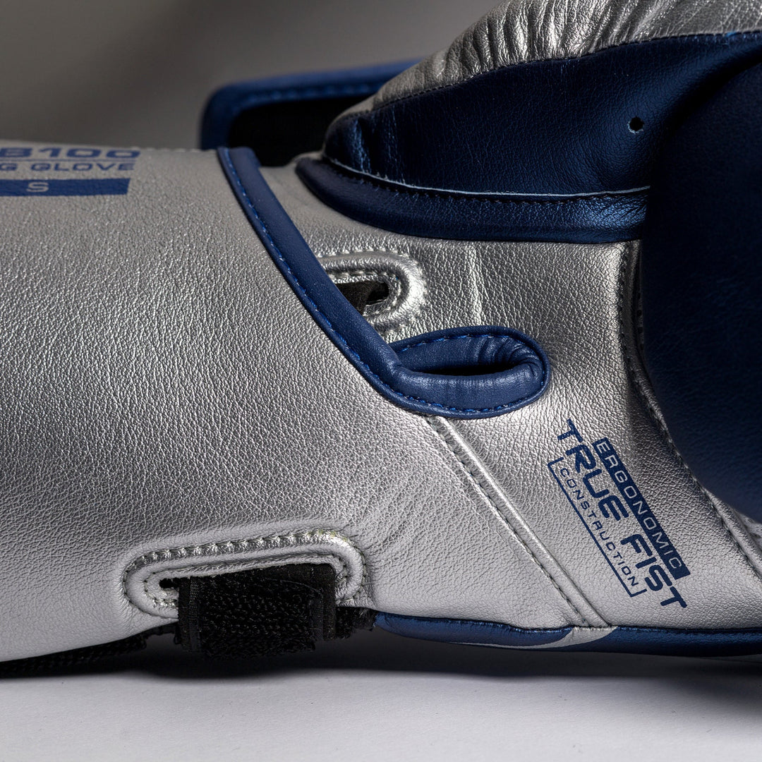 RIVAL RB100 Professional Bag Gloves - Blue/Silver