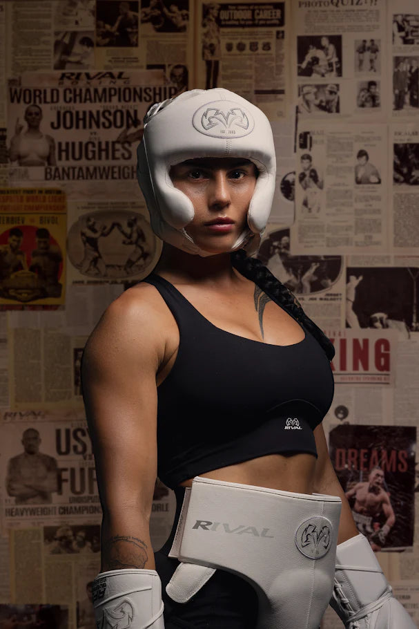 RIVAL RHG-Guerrero Headgear - white