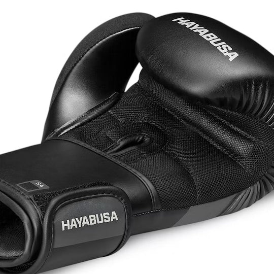 Hayabusa S4 Boxing Gloves - BLACK